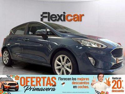 Usado Ford Fiesta Limited 75 CV (55 kW) 2021 Azul Utilitario