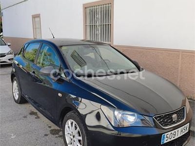 Usado Seat Ibiza Reference 75 CV (55 kW) 2013 Negro Berlina