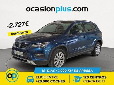 Usado Seat Ateca Style Plus 150 HP (110 kW) 2018 Azul SUV