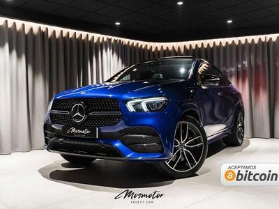 Usado Mercedes GLE350 272 CV (200 kW) 2021 Azul Coupe