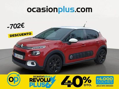 Usado Citroën C3 PureTech 110 CV (80 kW) 2017 Rojo