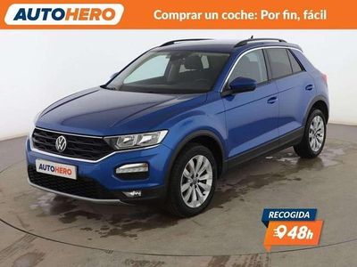 Azul Usado 2021 VW T-Roc Advance SUV | 17.713 € (Precio justo)