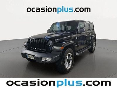 Usado Jeep Wrangler Unlimited Sahara 200 CV (147 kW) 2018 Negro SUV