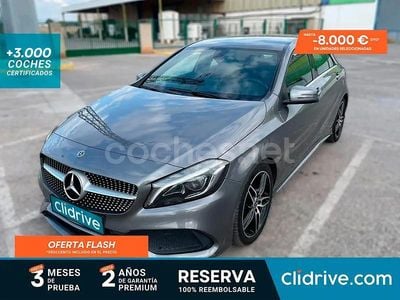 Usado Mercedes A200 136 CV (100 kW) 2018 Gris / plata Berlina
