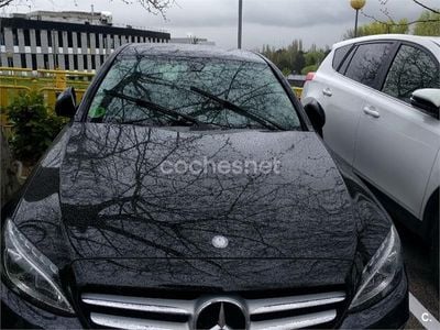 Negro Usado 2016 Mercedes C200 AMG line Berlina | 23.000 € (Precio justo)