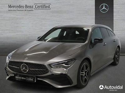 Usado Mercedes CLA200 Shooting Brake 150 CV (110 kW) 2025 Gris montaña Familiar