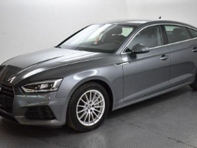 Usado Audi A5 Sportback 252 CV (185 kW) 2018 Gris metalizado Utilitario