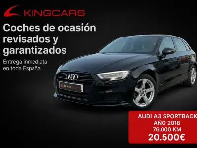 Usado Audi A3 Sportback Premium 150 CV (110 kW) 2018 Negro Utilitario