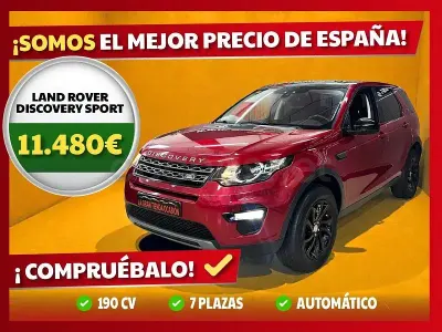 Begagnad Land Rover Discovery Sport SE 190 HK (139 kW) 2015 Röd SUV