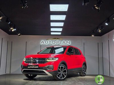 Usado VW T-Cross Advance 110 CV (80 kW) 2021 Rojo SUV