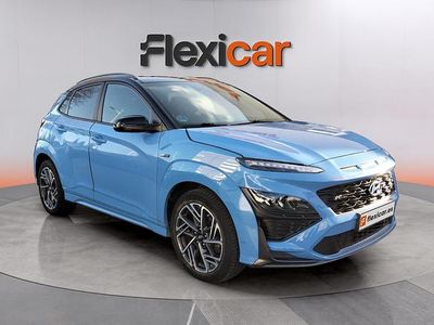Usado Hyundai Kona N Line 120 CV (88 kW) 2021 Azul SUV