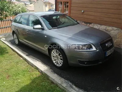 Usado Audi A6 233 CV (171 kW) 2008 Gris / plata Familiar