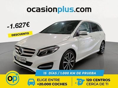 Usado Mercedes B200 136 CV (100 kW) 2018 Blanco Monovolumen