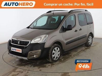 Usado Peugeot Partner Outdoor 100 CV (73 kW) 2016 Gris Monovolumen