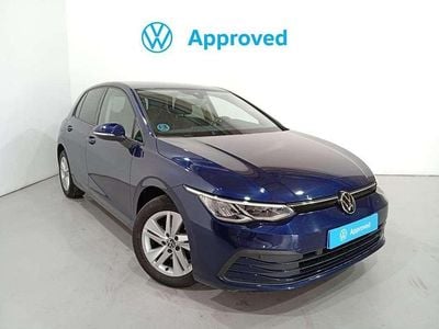 Usado VW Golf VIII Life 131 CV (96 kW) 2021 Azul Utilitario