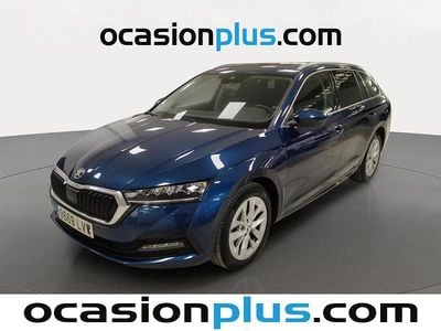Azul Usado 2022 Skoda Octavia Ambition Familiar | 20.446 € (Precio justo)