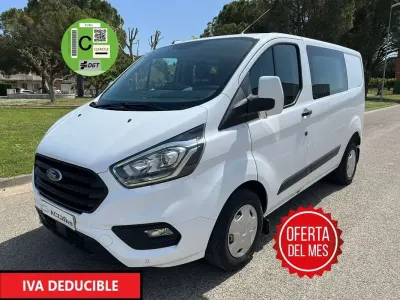 Usado Ford Transit Custom Trend 131 CV (96 kW) 2022 Blanco Van