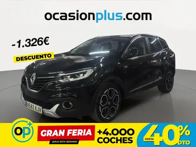 Usado Renault Kadjar Version S 130 CV (95 kW) 2018 Negro SUV