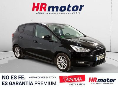 Usado Ford C-MAX Trend+ 125 CV (91 kW) 2019 Negro Monovolumen