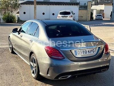 Usado Mercedes C220 170 CV (125 kW) 2018 Gris / plata Berlina