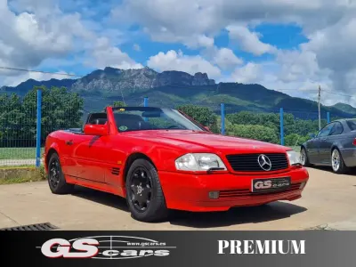 Usado Mercedes SL500 320 CV (235 kW) 1995 Rojo Coupe