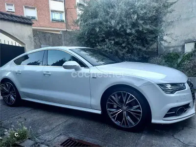 Usado Audi A7 Sportback S-Line 320 CV (235 kW) 2016 Blanco Utilitario