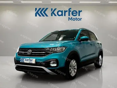 Usado VW T-Cross Advance 110 CV (80 kW) 2021 Azul SUV