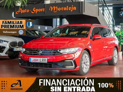 Usado VW Passat GTE 218 CV (160 kW) 2021 Rojo Familiar