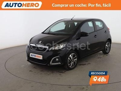 Negro Usado 2016 Peugeot 108 Allure Utilitario | 6999 € (Precio justo)