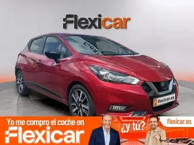 Usado Nissan Micra Acenta 92 CV (67 kW) 2022 Rojo Utilitario