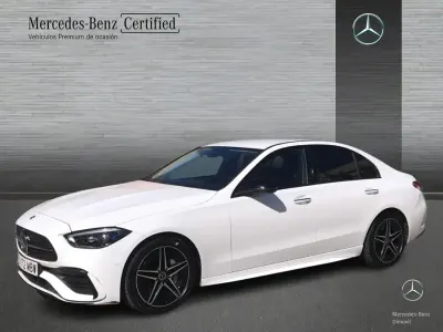 Usado Mercedes C220 200 CV (147 kW) 2022 Blanco polar Berlina