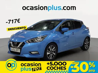 Używany Nissan Micra N-Connecta 90 KM (66 kW) 2018 Niebieski Hatchback