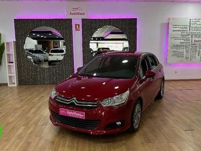 Usado Citroën C4 Seduction 92 CV (67 kW) 2014 Rojo Utilitario