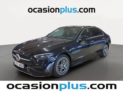 Usado Mercedes C220 AMG 200 CV (147 kW) 2022 Negro Berlina