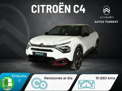 Usado Citroën C4 Feel 130 CV (95 kW) 2022 Blanco Berlina