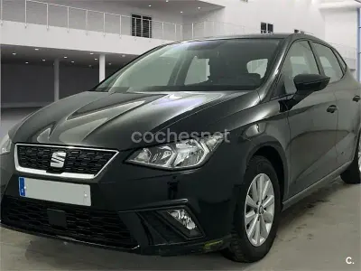 Usado Seat Ibiza Style 80 CV (58 kW) 2019 Negro Utilitario
