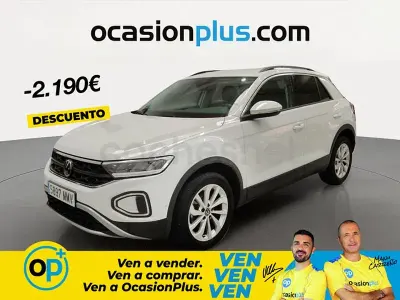 Usado VW T-Roc Life 115 CV (84 kW) 2024 Blanco SUV