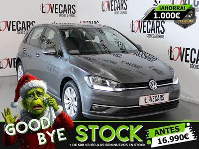 Gris Usado 2018 VW Golf VII Advance Utilitario | 15.990 € (Precio justo)