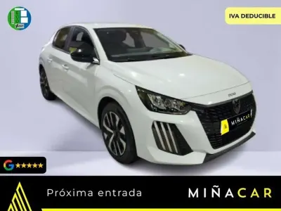 Usado Peugeot 208 Style 110 CV (80 kW) 2026 Gris Utilitario