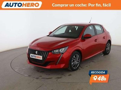 Usado Peugeot 208 Active 75 CV (55 kW) 2021 Rojo Utilitario