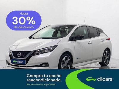 Usado Nissan Leaf Tekna 110 kW (150 CV) 2018 Blanco Utilitario