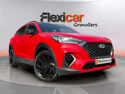 Usado Hyundai Tucson N Line 136 CV (100 kW) 2019 Rojo SUV