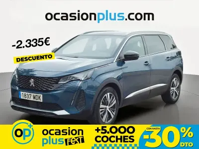 Usado Peugeot 5008 Allure 130 CV (95 kW) 2023 Azul SUV