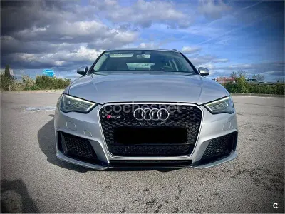 Usado Audi RS3 367 CV (269 kW) 2015 Gris / plata Berlina