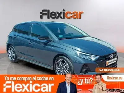 Usado Hyundai i20 N Line 79 CV (58 kW) 2024 Gris Utilitario