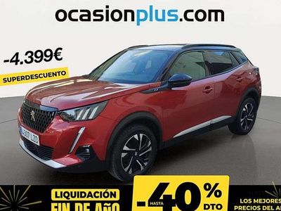 Rojo Usado 2022 Peugeot 2008 GT SUV | 16.137 € (Un poco caro)