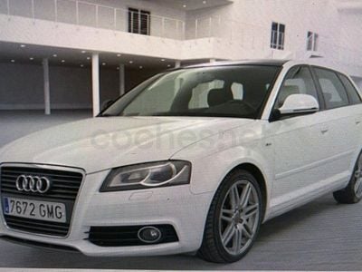 Usado Audi A3 Ambition 140 CV (102 kW) 2010 Blanco Utilitario