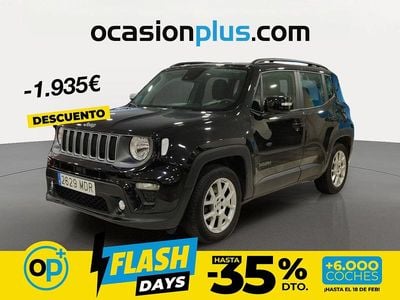 Usado Jeep Renegade Limited 130 CV (95 kW) 2023 Negro SUV