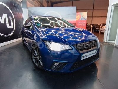 Azul Usado 2018 Seat Ibiza Reference Berlina | 8490 € (Precio justo)