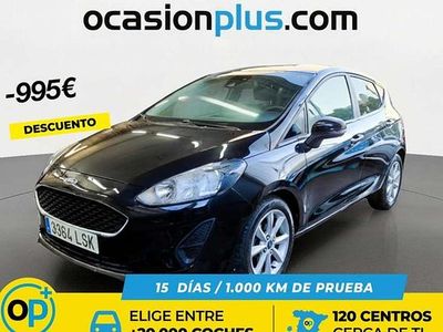 Usado Ford Fiesta Trend 101 CV (74 kW) 2021 Negro Utilitario
